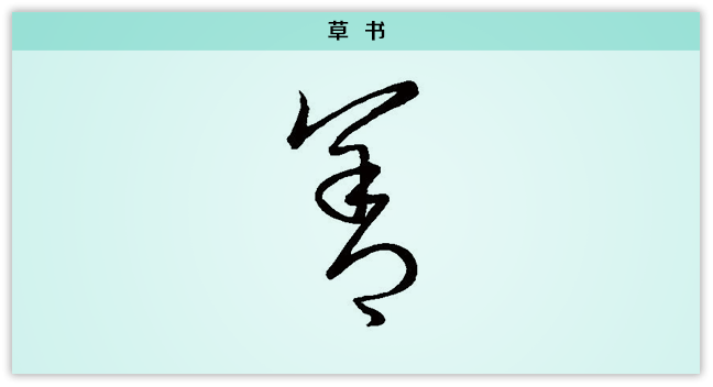 3文字演变善草书.png