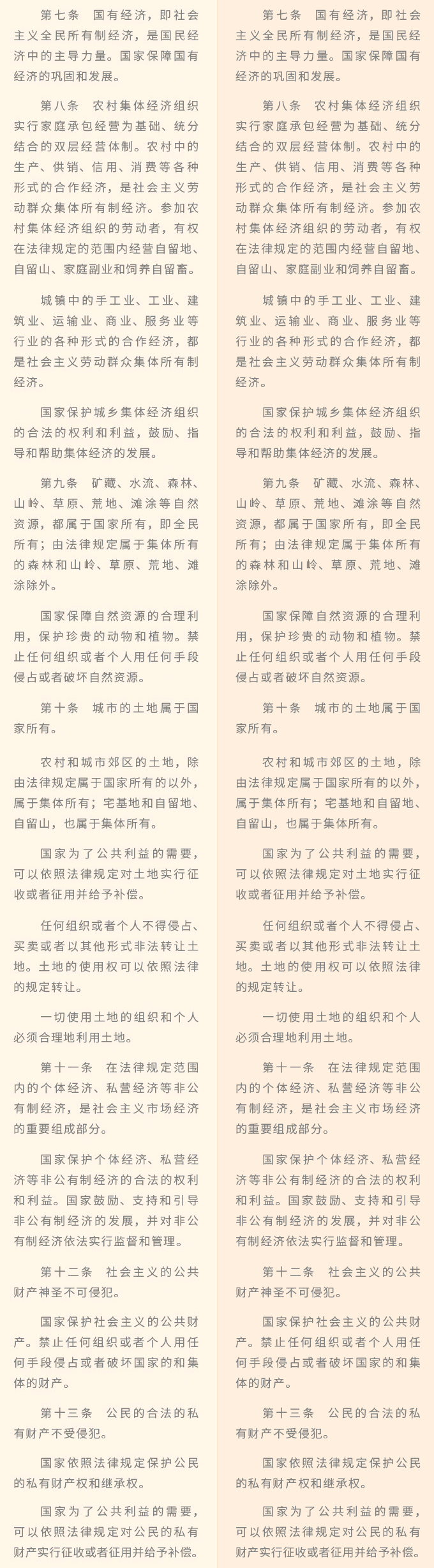 一图读懂：《中华人民共和国宪法》修改对比一览表_5.png