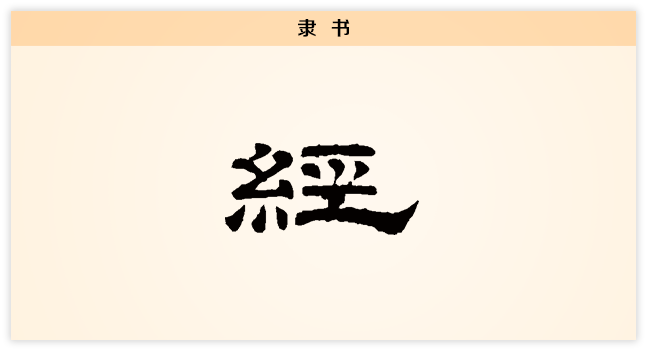 3文字演变经隶书.png