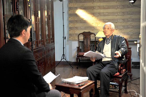 叶笃初接受本网专访图集